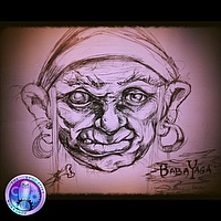 Concept   Sketch_Baba Yaga Crone Sweet Face