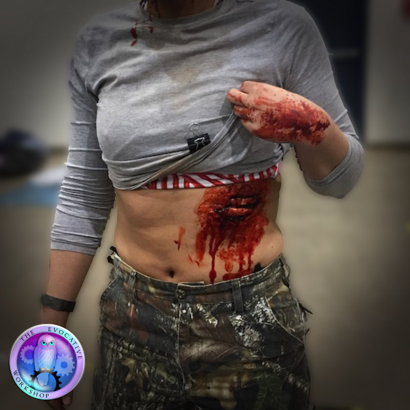 Make up   Moulage_GCPGA Exposed Ribs 1
