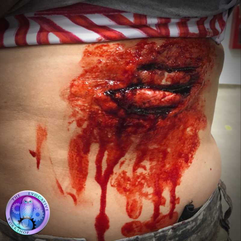 Make up   Moulage_GCPGA Exposed Ribs 2