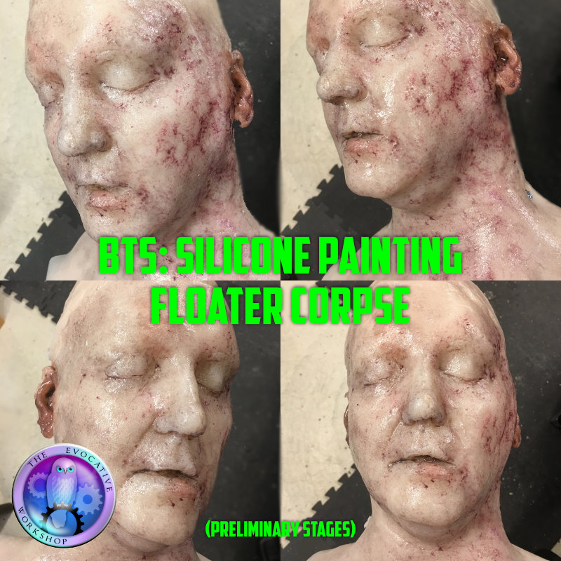 Puppet   Blow the Man Down   Dead Dee 1   Floater BTS Silicone Painting